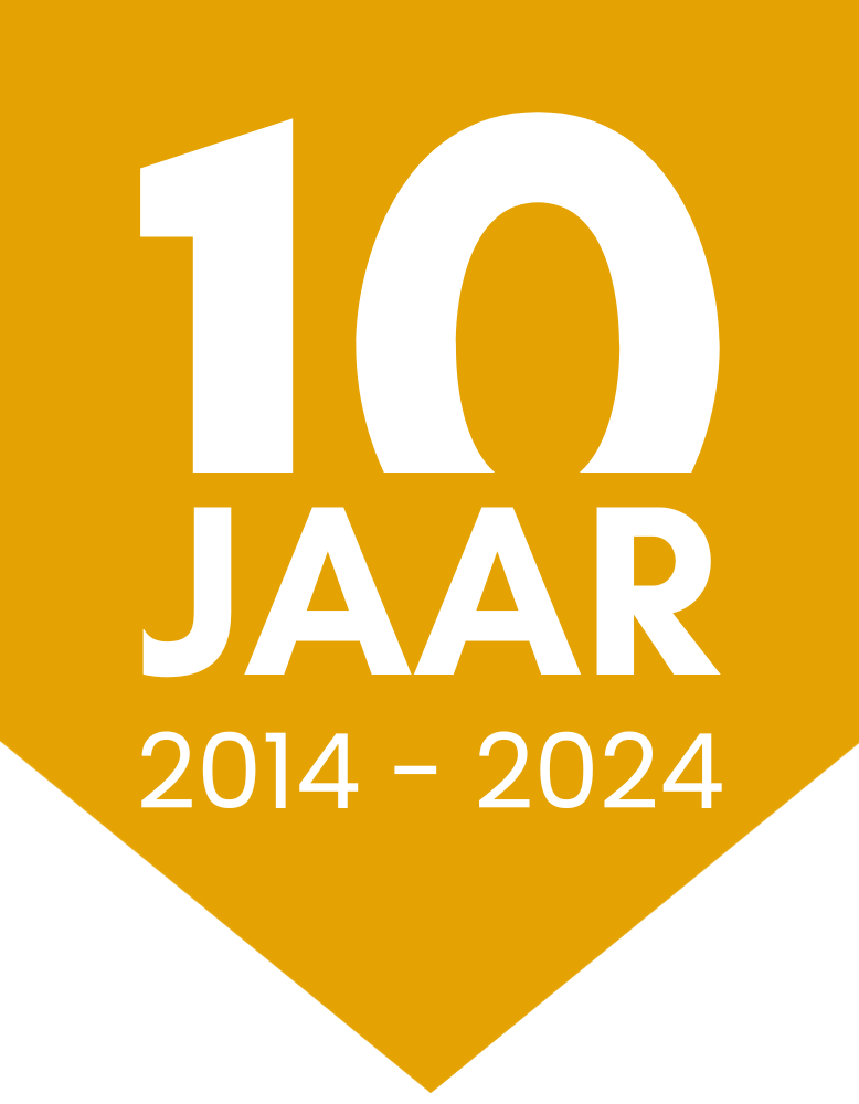 Jubileum logo 3WebApps vlag