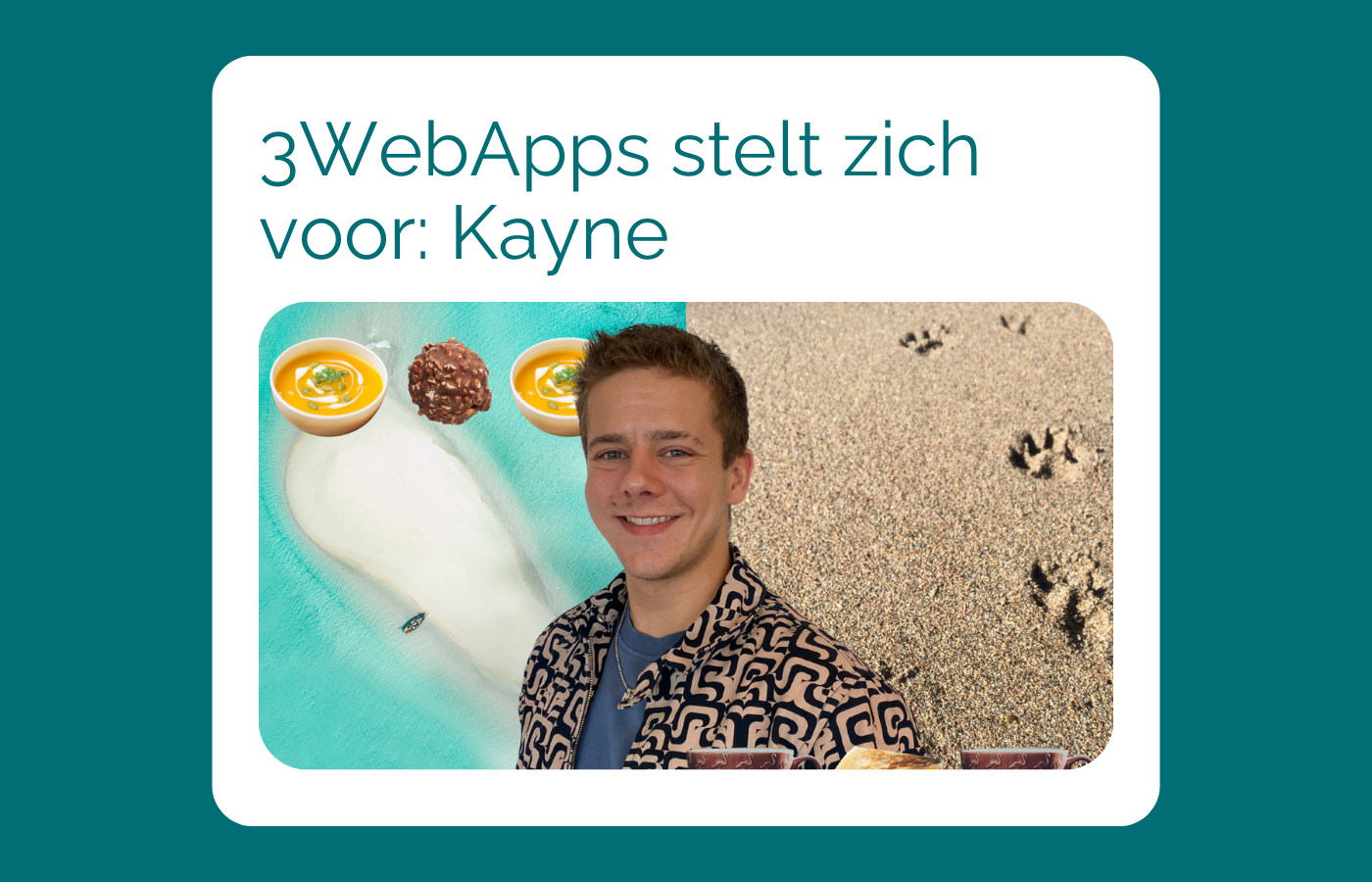 3WebApps stelt zich voor: Kayne. Lees de blog over onze collega Kayne
